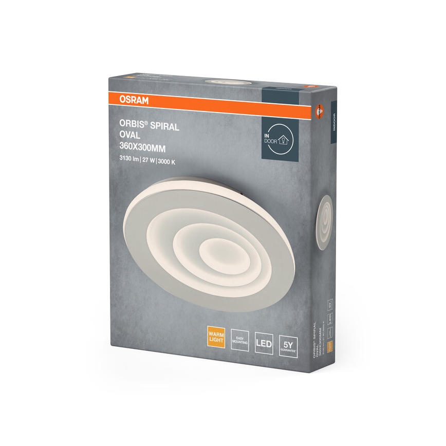 Osram - ORBIS SPIRAL LED griestu gaismeklis/27W/230V