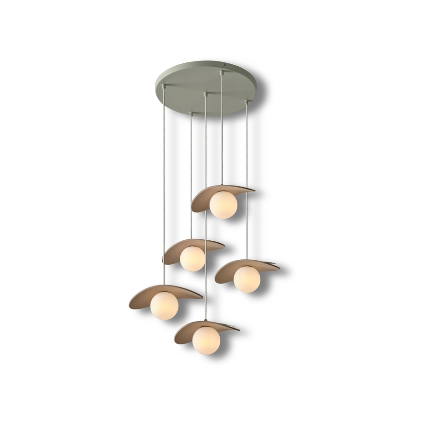 Osram - Pakaramā lustra uz kabeļa DECOR PEARL 5xG9/5W/230V bēša