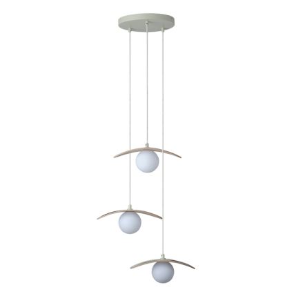 Osram - Pakaramais lustrs ar vadu DECOR PEARL 3xG9/5W/230V bēšs