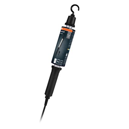 Osram - LED pārnēsājamā lampa kontaktligzdai HANDLAMP LED/8W/230V 4000K IP54 melna