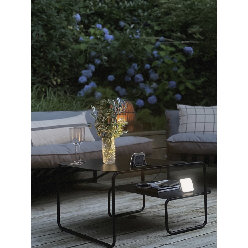 Osram - pārnēsājams LED saules gaismeklis NIGHTLUX LED/2W/5V IP54, pelēks