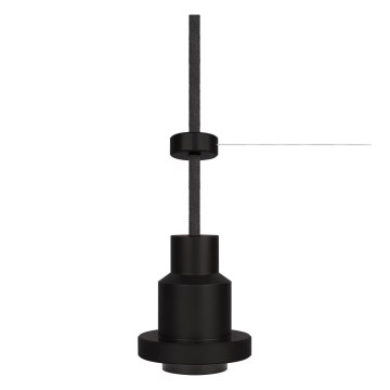 Osram - PENDULUM barošanas kabelis 1xE27/40W/230V melns
