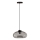 Osram - Piekaramā lampa uz troses DECOR SMOKE 1xE27/12W/230V Ø 28 cm melna/dūmota pelēka
