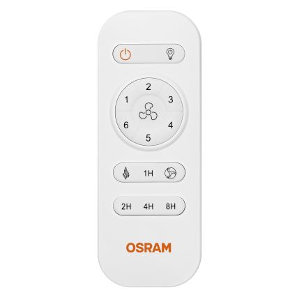Osram - LED griestu lampa ar regulējamu spilgtumu un ventilatoru PONIENTE LED/36W/230V 3000/4000/6500K + tālvadība