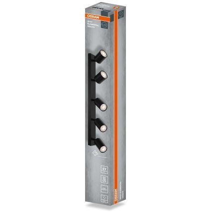 Osram - Punktveida gaismeklis ELEMENTAL 5xGU10/6W/230V