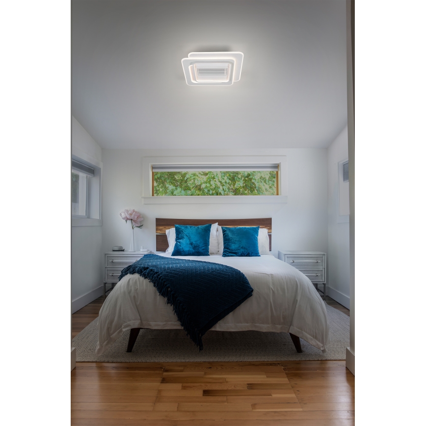 Osram - LED dimējama griestu lampa ar ventilatoru CEILING FAN LED/55W/230V 3000-6500K balta + tālvadība
