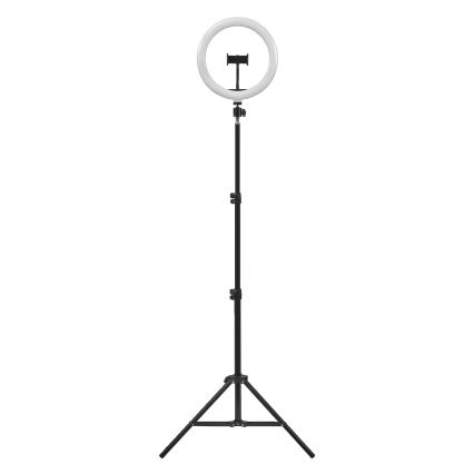 Osram - regulējama LED lampa ar statīvu un turētāju vlogošanai LED/6W/USB 210 mAh
