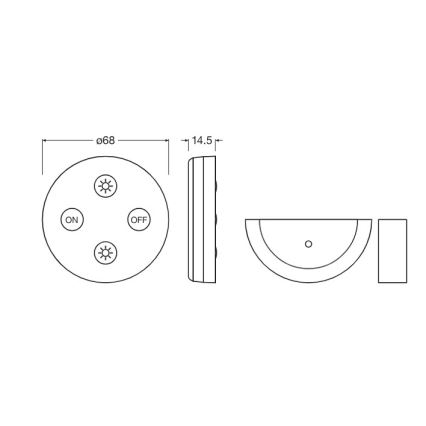 Osram - Regulējama LED lente FLEX ACOUSTIC 2,6m LED/29W/230V + tālvadības pults