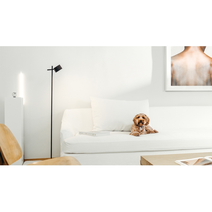 Osram - LED aptumšojama pieskāriena stāvlampa DECOR KYOTO LED/12W/230V CRI 90 melna