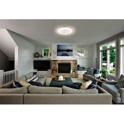 Osram - SMART+ regulējama LED griestu lampa ar ventilatoru LED/75W/230V 3000-6500K Wi-Fi + tālvadība