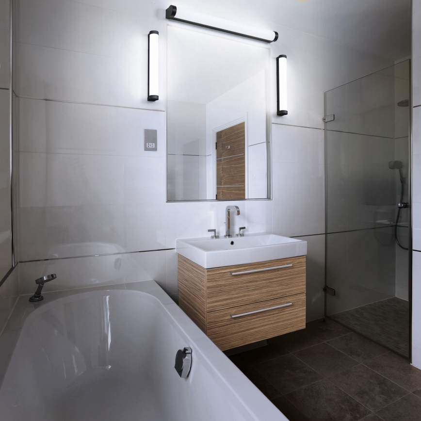 Osram - LED dimējams spoguļa apgaismojums ORBIS TUBE LED/12W/230V 60 cm IP44 melns