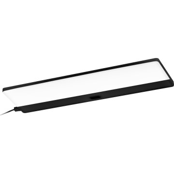 Osram - regulējams LED zem skapja gaismeklis ar kustības sensoru UNDERCABINET LED/5W/230V 3000/4000/6500K 10x30 cm melns