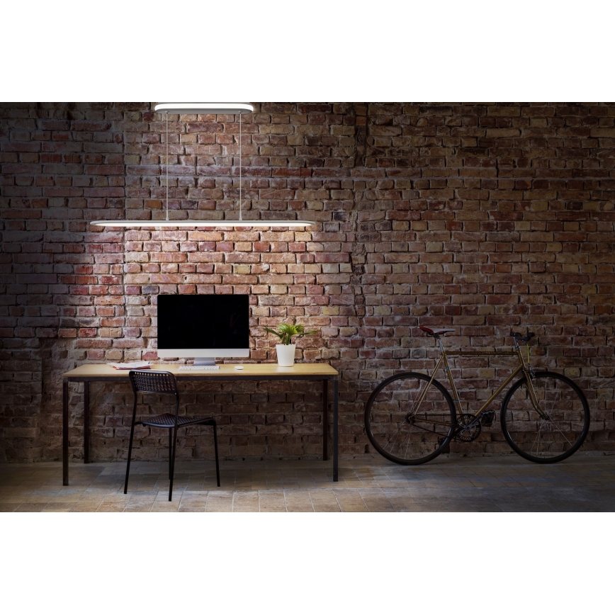 Osram - dimējama LED lustra uz troses OFFICE LINE LED/57W/230V 4000K 100 cm CRI 90 balta