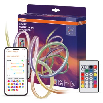 Osram - RGB LED aptumšojama āra sloksne SMART+ MAGIC 5m LED/24W/230V IP44 Wi-Fi+ tālvadība