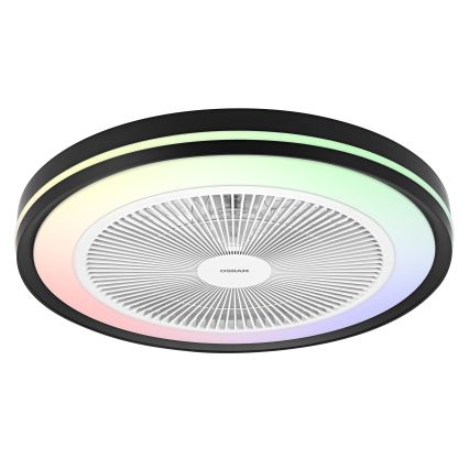 Osram - Aptumšojams LED griestu gaismeklis ar ventilatoru MURLAN LED/26W/230V 3000-6500K + tālvadība