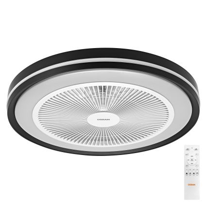 Osram - Aptumšojams LED griestu gaismeklis ar ventilatoru MURLAN LED/26W/230V 3000-6500K + tālvadība