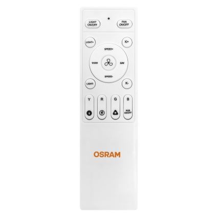 Osram - Aptumšojams LED griestu gaismeklis ar ventilatoru MURLAN LED/26W/230V 3000-6500K + tālvadība