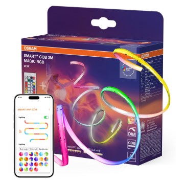 Osram - RGB LED regulējama sloksne SMART+ MAGIC 3m LED/22W/230V Wi-Fi + tālvadības pults