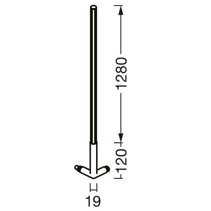 Osram - LED RGBW regulējama grīdas lampa SMART+ CORNER LED/14W/230V 3000-6500K Wi-Fi