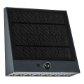 Osram - saules LED sienas gaismeklis ar sensoru ENDURA STYLE LED/10,2W/4,2V 2000 mAh IP54 antracīts