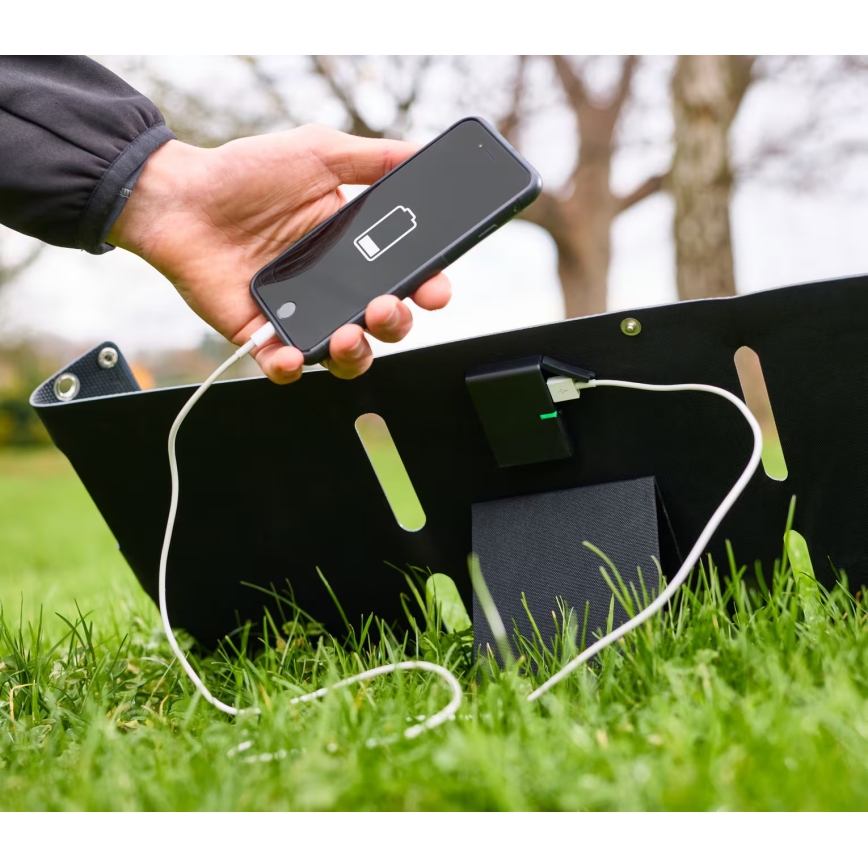 Osram - Saules panelis neatkarīgai akumulatora uzlādei BATTERY CHARGE SOLAR 20W IP65