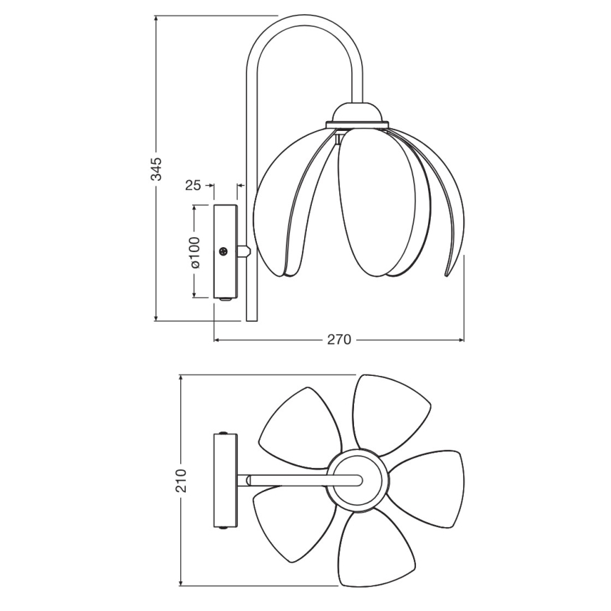 Osram - sienas gaismeklis DECOR RATTAN 1xE27/15W/230V bēšs/melns