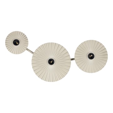 Osram - Sienas gaismeklis PLISSEE 3xE27/15W/230V krēmkrāsains