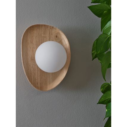 Osram - Sienas gaismeklis WOOD NEST 1xG9/5W/230V kaučuka koks