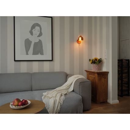 Osram - Sienas lampa DECOR COROLLE 1xG9/20W/230V oranžā