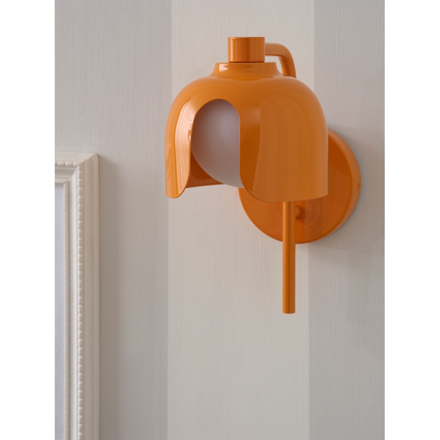 Osram - Sienas lampa DECOR COROLLE 1xG9/20W/230V oranžā