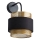 Osram - Sienas lampa DECOR HORNET 1xE27/10W/230V melna/zelta