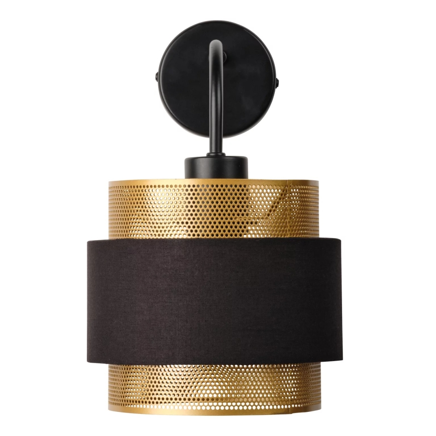 Osram - Sienas lampa DECOR HORNET 1xE27/10W/230V melna/zelta