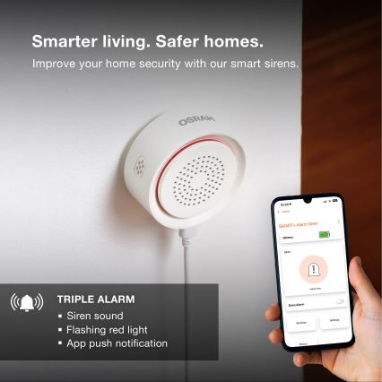 Osram - SMART+ alarms 5V Wi-Fi