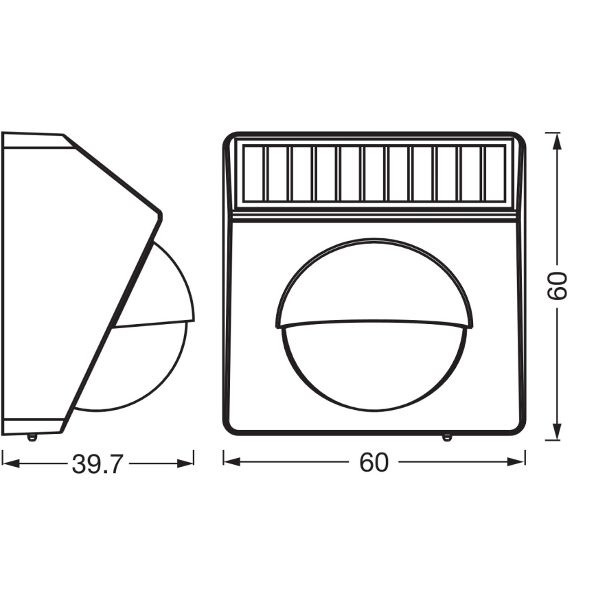 Osram SMART+ āra saules kustību sensors, 3,7 V, balts, IP65, Wi‑Fi, 800 mAh