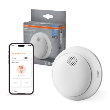 Osram - SMART+ dūmu detektors 3V Wi-Fi 1400 mAh