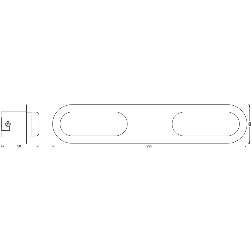 Osram - LED vannas istabas sienas gaismeklis ar regulējamu spilgtumu SMART+ DUPLO LED/15W/230V 3000-6500K IP44 Wi-Fi