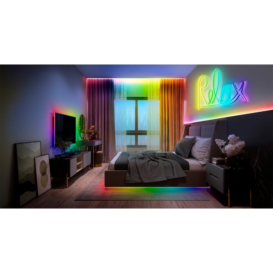 Osram - RGB LED regulējama sloksne SMART+ MAGIC 3m LED/22W/230V Wi-Fi + tālvadības pults