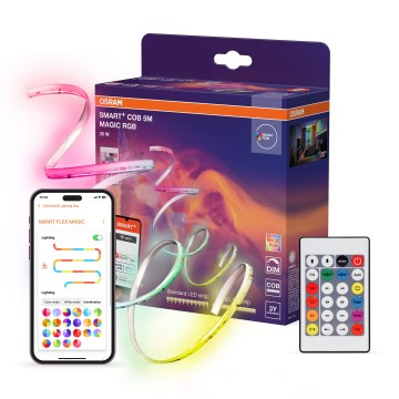 Osram - SMART+ MAGIC regulējama LED RGB sloksne 5m LED/35W/230V Wi-Fi + tālvadības pults