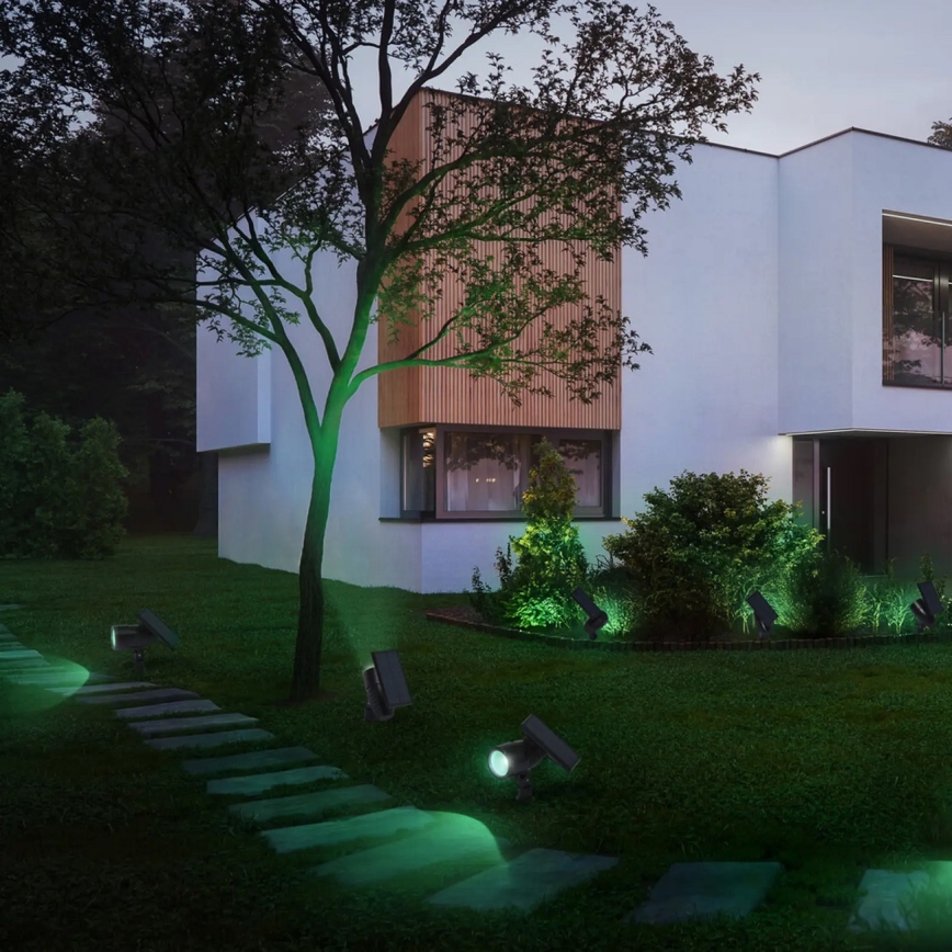 Osram - LED RGBW aptumšojama saules lampa SMART+ SOLAR LED/0,6W/3,7V 2000 mAh 3000-6500K IP44