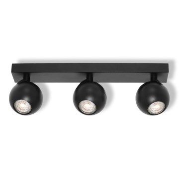 Osram - SPOT SPHERAL 3xGU10/6W/230V melns spot gaismeklis