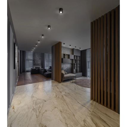 Osram - SPOT virziena gaismeklis 1xGU10/7W/230V melns