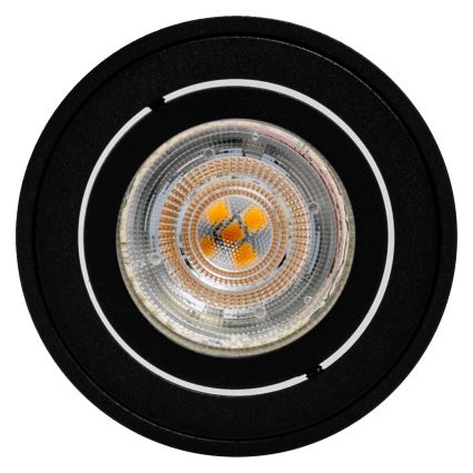 Osram - SPOT virziena gaismeklis 1xGU10/7W/230V melns