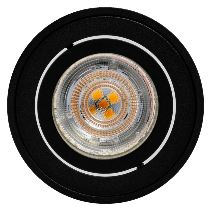 Osram - SPOT virziena gaismeklis 1xGU10/7W/230V melns