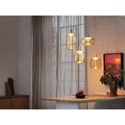 Osram - strāvas kabelis NEEDLE PENDANT 4xE27/25W/230V bēšs