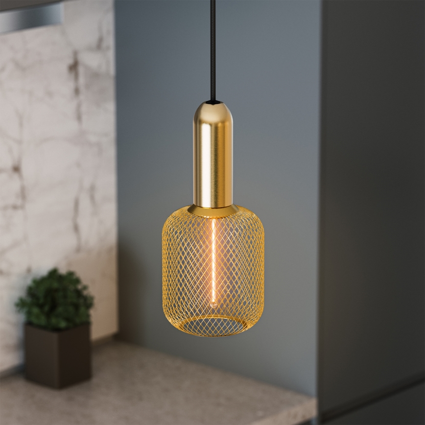 Osram - Strāvas kabelis PENDULUM ROUND 1xE27/15W/230V zelta