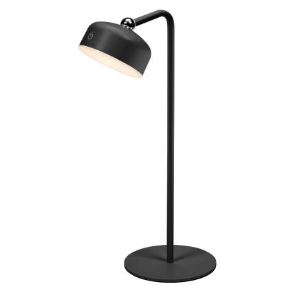 Osram - Uzlādējama, regulējama LED galda lampa 3 vienā DECOR HELPER LED/1,8W/5V melna