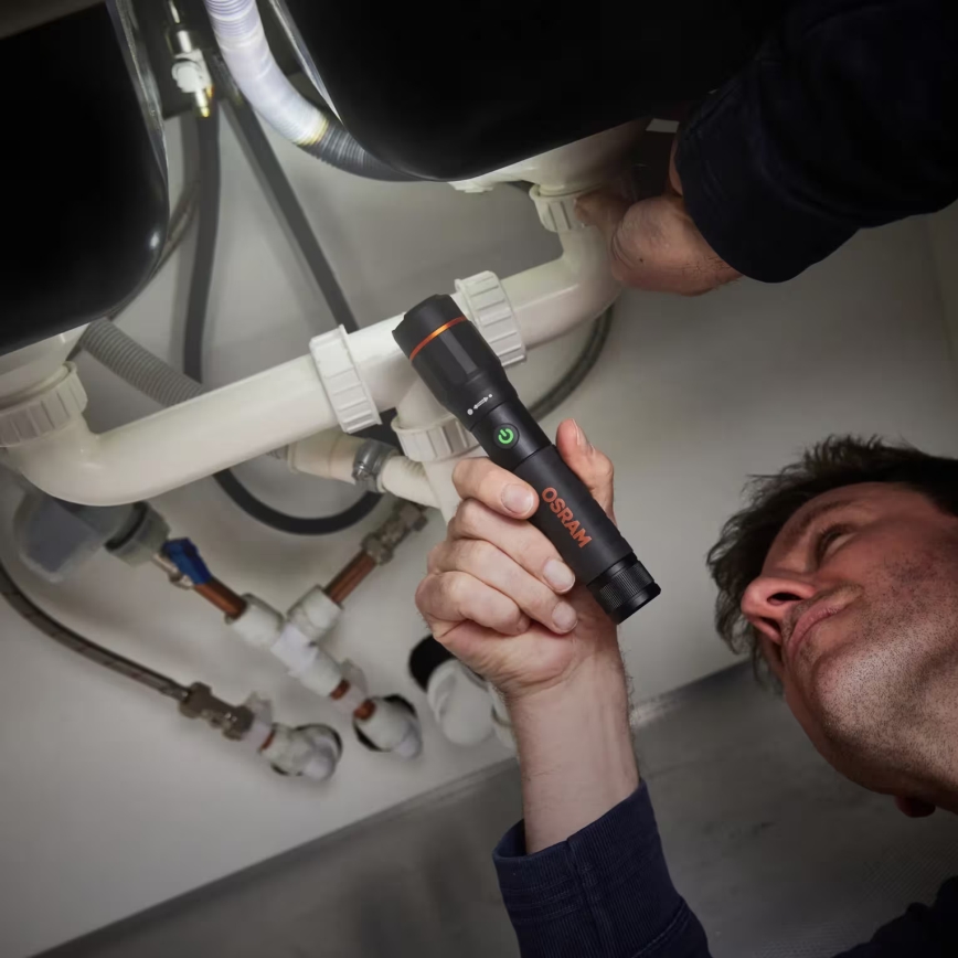 Osram - LED uzlādējamais lukturis ar regulējamu spilgtumu LEDINSPECT PRO TORCH 500 LED/6W/3,7V 2200 mAh IP44