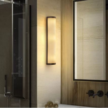 Osram - Vannas istabas sienas gaismeklis BATHROOM CLASSIC 3xE14/12W/230V IP44 melns