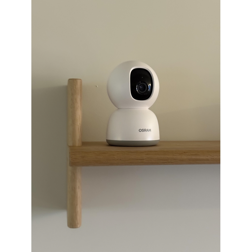 Osram - Viedā iekštelpu kamera 360° ar 2K sensoru SMART+ 230V Wi-Fi