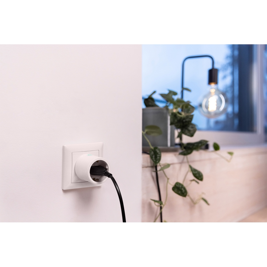 Osram - Viedā kontaktligzda SMART+ MATTER SCHUKO 2300W/230V/10A Wi-Fi balta